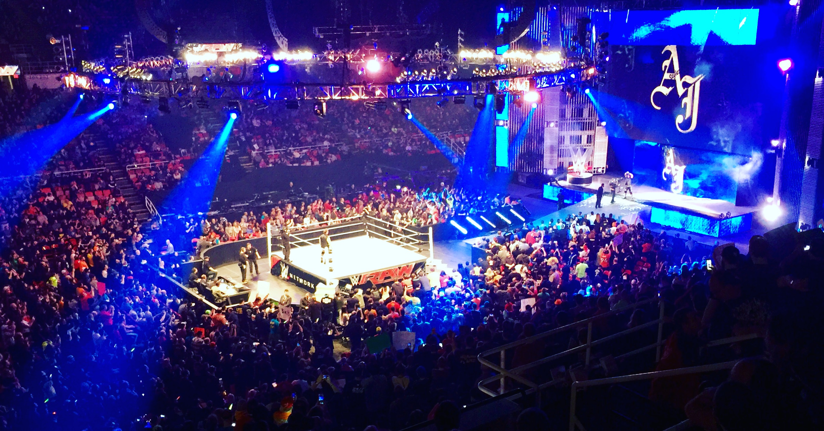 WWE 'Monday Night Raw' at Joe Louis Arena