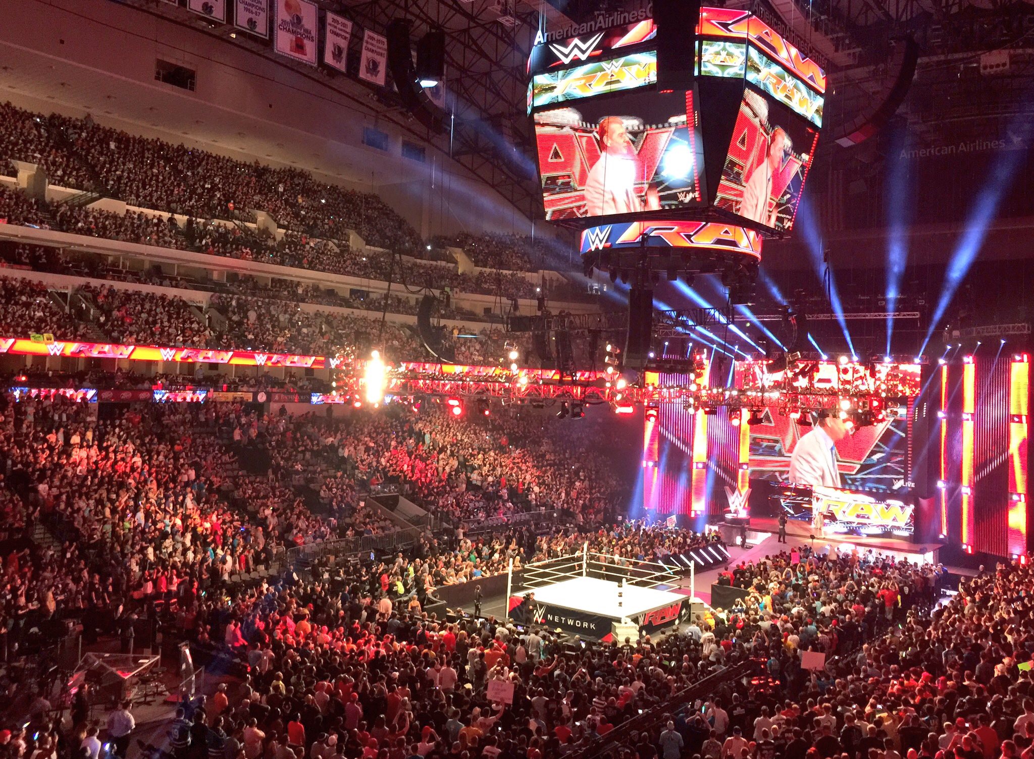 PHOTOS: The Monday Night War Podcast Channel is LIVE from Monday